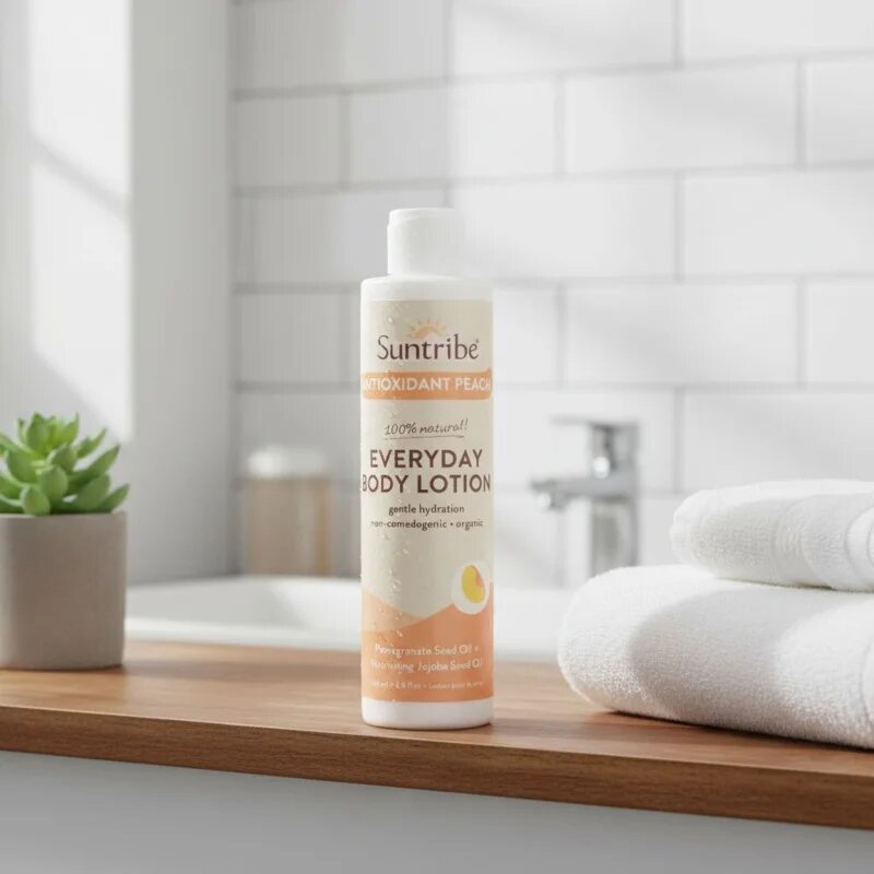 Suntribe Everyday Body Lotion Antioxidant Peach hydratační tělové mléko 200 ml