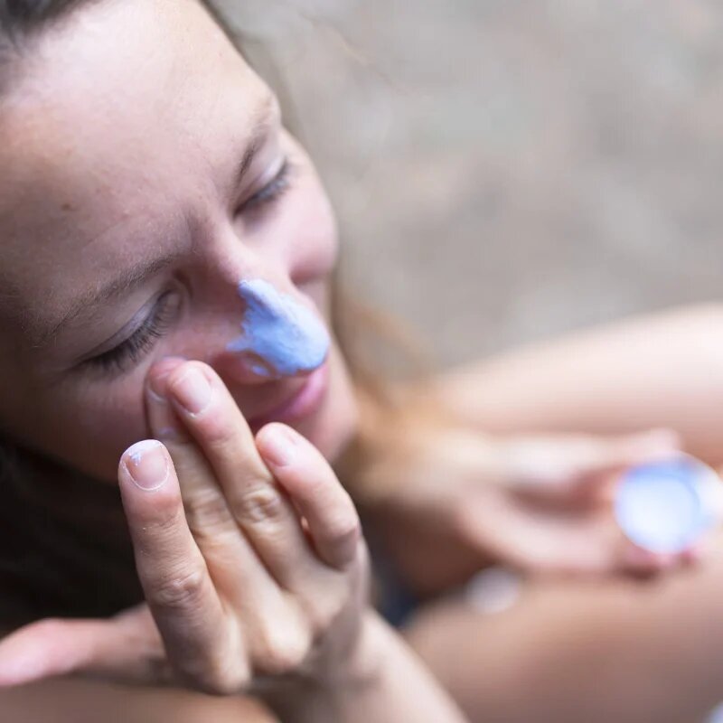 Suntribe Mini Zinc Sunscreen minerální ochranný krém na obličej a tělo SPF 50 Ocean Blue 15 g