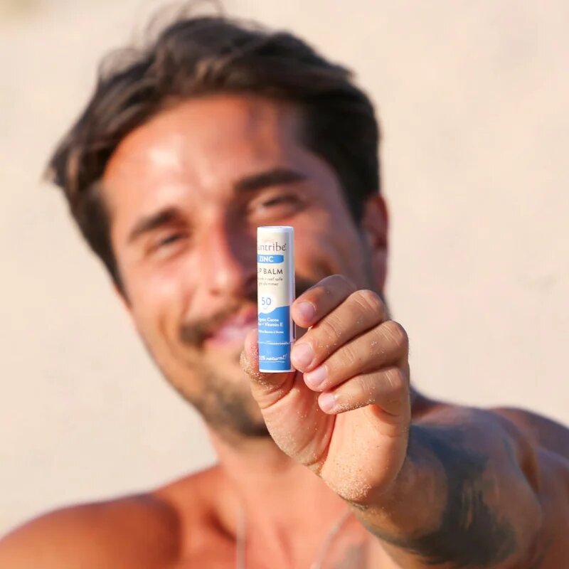Suntribe Zinc ochranný balzám na rty se zinkem SPF 50 5 g