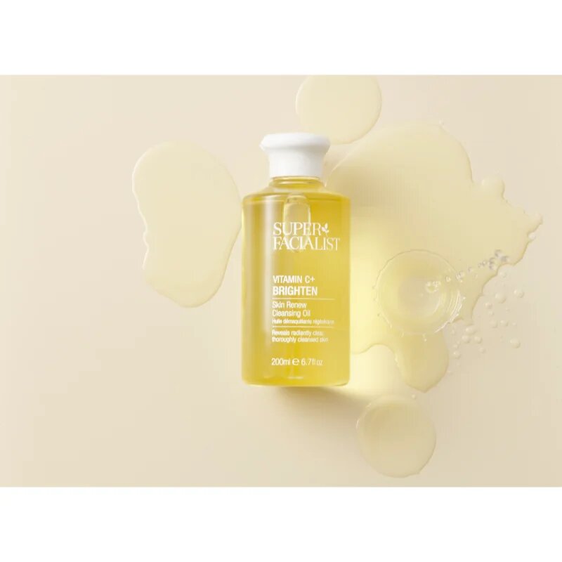 Super Facialist Vitamin C+ Brighten čisticí a odličovací olej pro rozjasnění pleti 200 ml