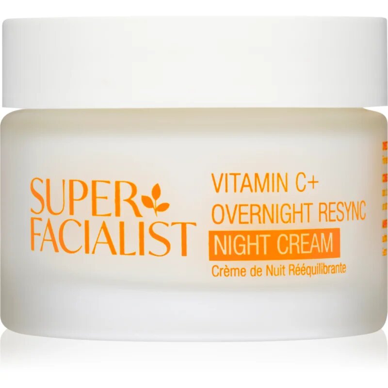 Super Facialist Vitamin C+ Overnight Resync rozjasňující noční krém s vitaminem C 50 ml
