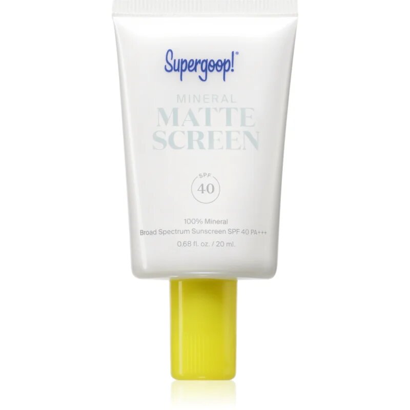 Supergoop! Mattescreen minerální krém SPF 40 20 ml