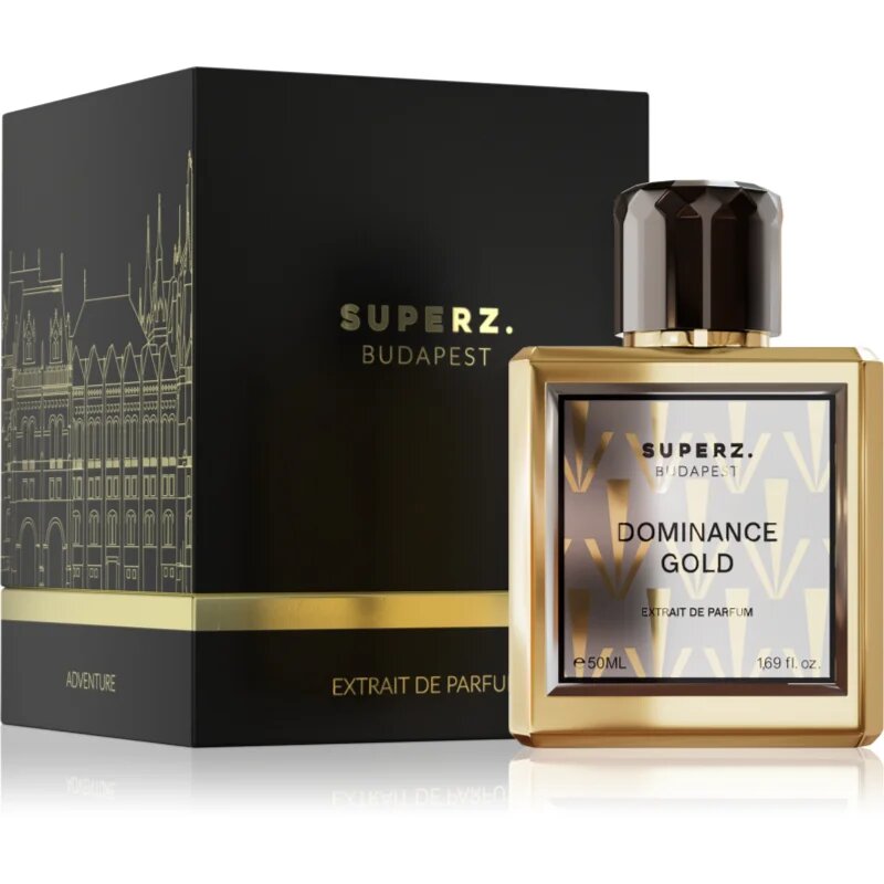 SUPERZ. Budapest Dominance Gold parfémový extrakt pro muže 50 ml