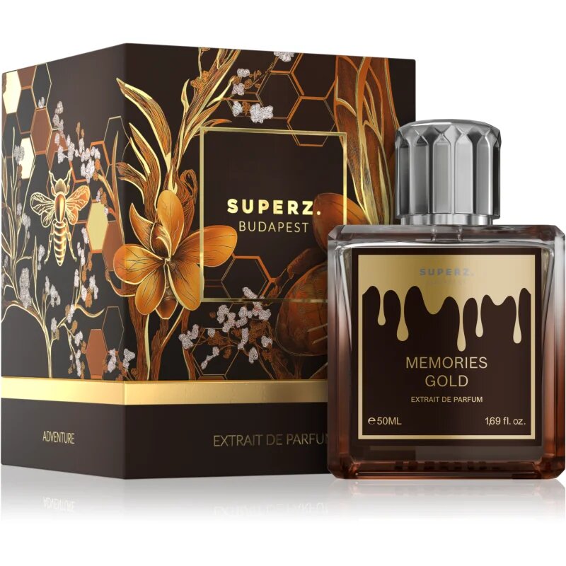 SUPERZ. Budapest Memories Gold parfémový extrakt unisex 50 ml