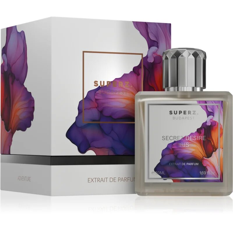 SUPERZ. Budapest Secret Desire Iris parfémový extrakt unisex 50 ml