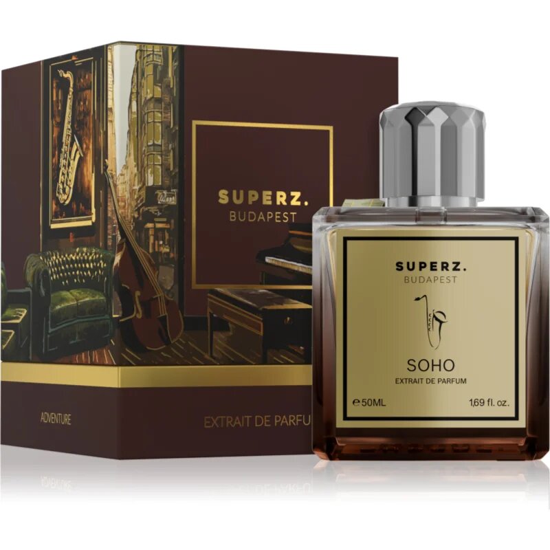 SUPERZ. Budapest Soho parfémový extrakt unisex 50 ml