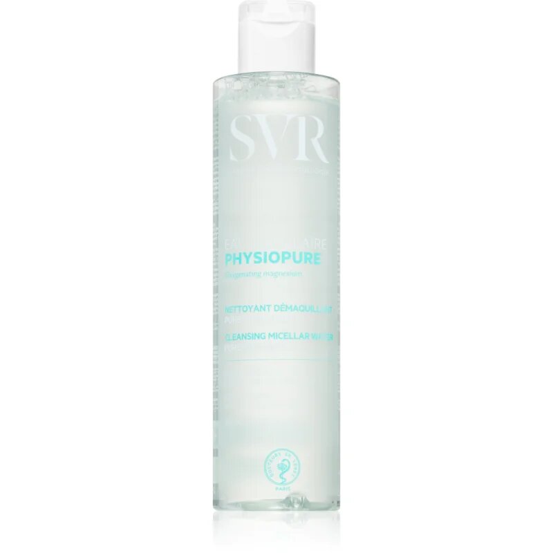 SVR Physiopure Eau Micellaire jemná čisticí micelární voda na obličej a oční okolí 200 ml