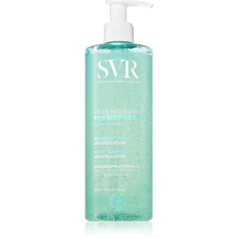 SVR Physiopure Gelee Moussante čisticí gel pro všechny typy pleti 400 ml