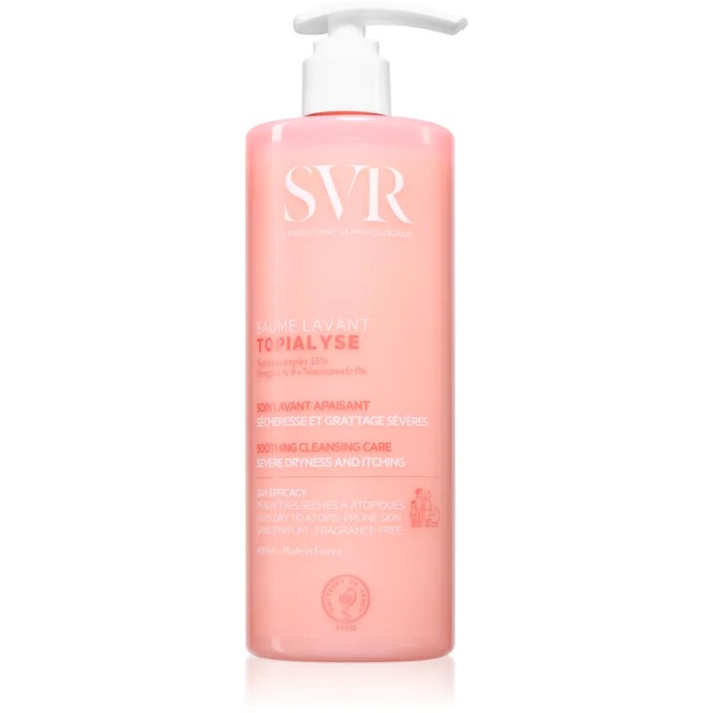 SVR Topialyse mycí balzám pro suchou a podrážděnou pokožku 400 ml