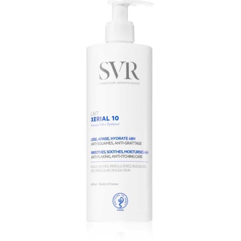 SVR Xérial 10 hloubkově hydratační tělové mléko 400 ml