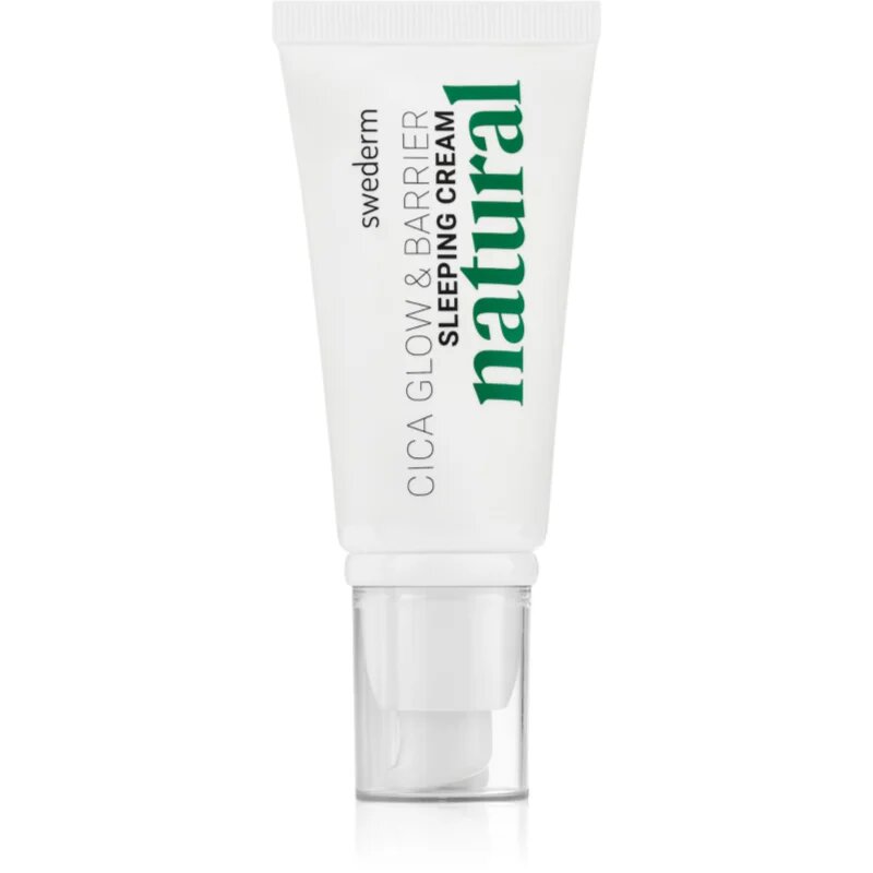 Swederm Cica Glow & Barrier Sleeping Cream noční regenerační krém s ceramidy 50 ml