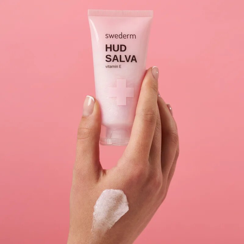Swederm HUD SALVA Vitamin E ochranný krém pro suchou a popraskanou pokožku 50 ml