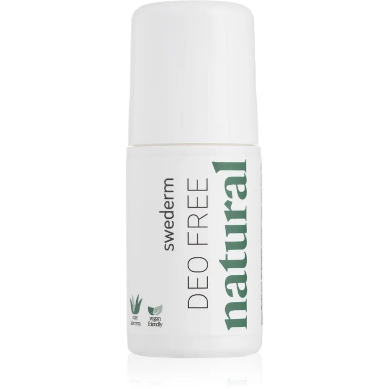 Swederm Natural DEO FREE kuličkový deodorant roll-on s aloe vera 50 ml