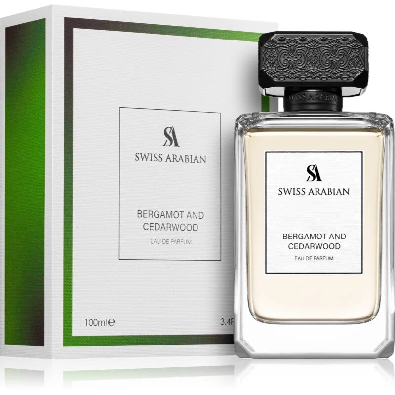 Swiss Arabian Bergamot and Cedarwood parfémovaná voda pro muže 100 ml