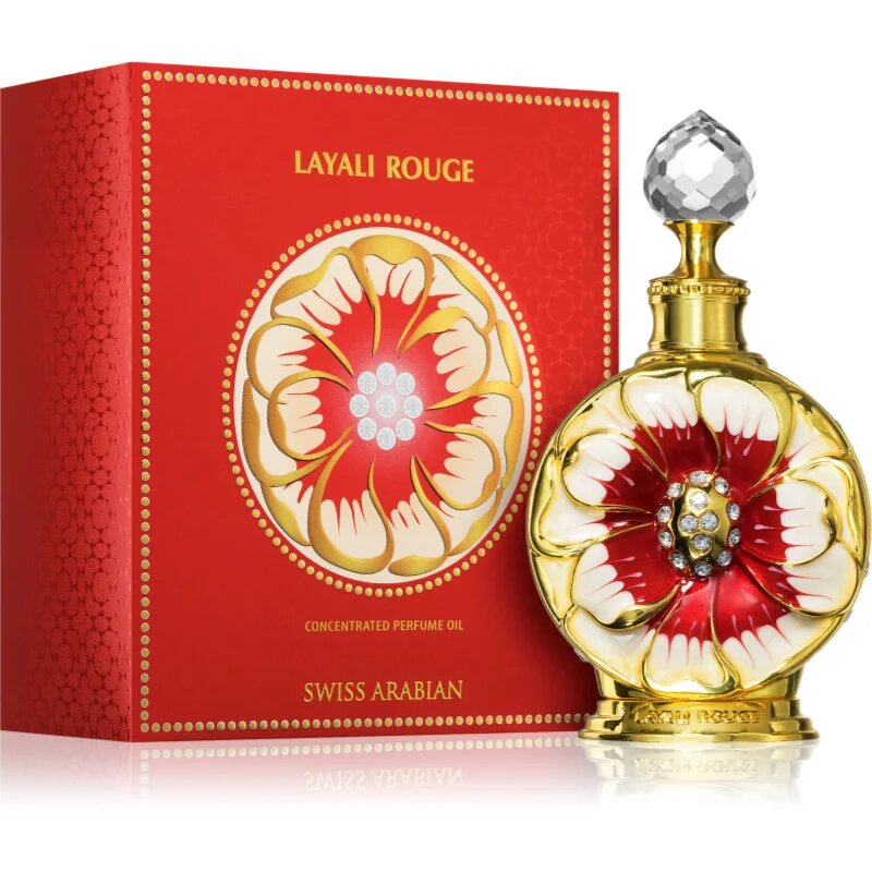 Swiss Arabian Layali Rouge parfémovaný olej pro ženy 15 ml
