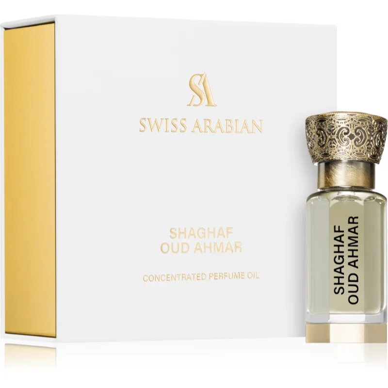 Swiss Arabian Shaghaf Oud Ahmar parfémovaný olej unisex 12 ml