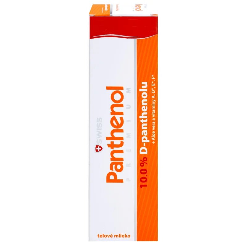 Swiss Panthenol 10% PREMIUM zklidňující tělové mléko 250 ml