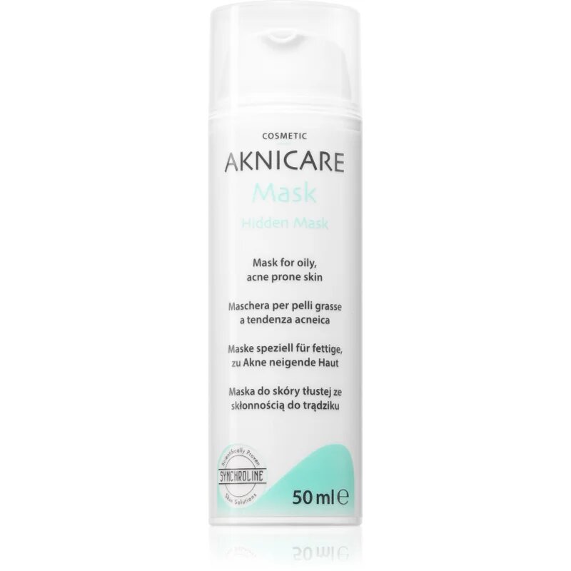 Synchroline Aknicare Mask pleťová maska pro mastnou pleť se sklonem k akné 50 ml
