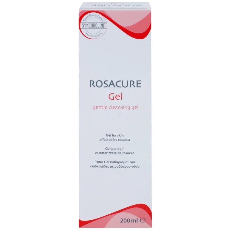 Synchroline Rosacure jemný čisticí gel pro citlivou pleť se sklonem ke zčervenání 200 ml