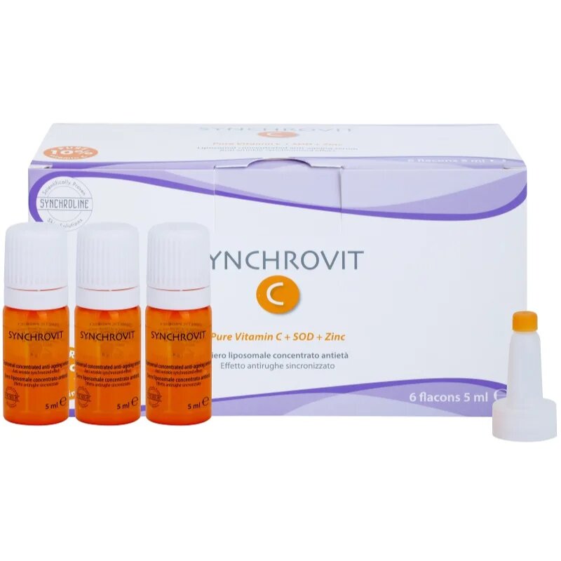 Synchroline Synchrovit C lipozomální sérum proti stárnutí pleti 6x5 ml