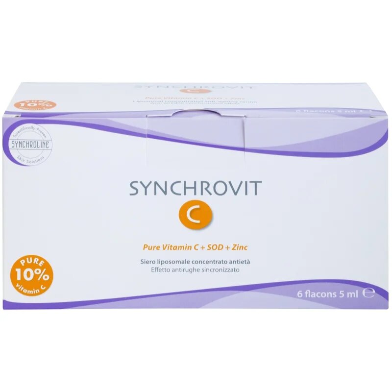 Synchroline Synchrovit C lipozomální sérum proti stárnutí pleti 6x5 ml