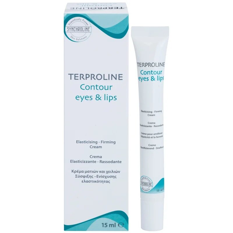 Synchroline Terproline zpevňující krém na kontury očí a rtů 15 ml