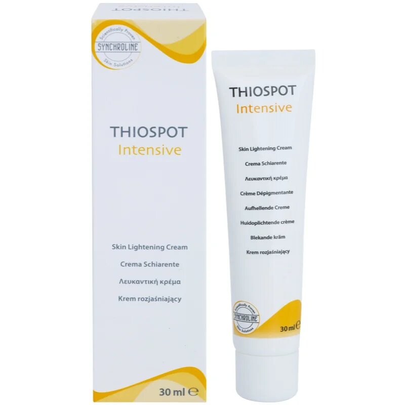 Synchroline Thiospot Intensive rozjasňující krém pro pleť s hyperpigmentací 30 ml