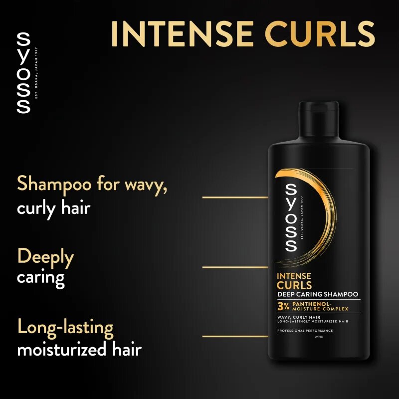 Syoss Curls & Waves šampon pro kudrnaté a vlnité vlasy 440 ml