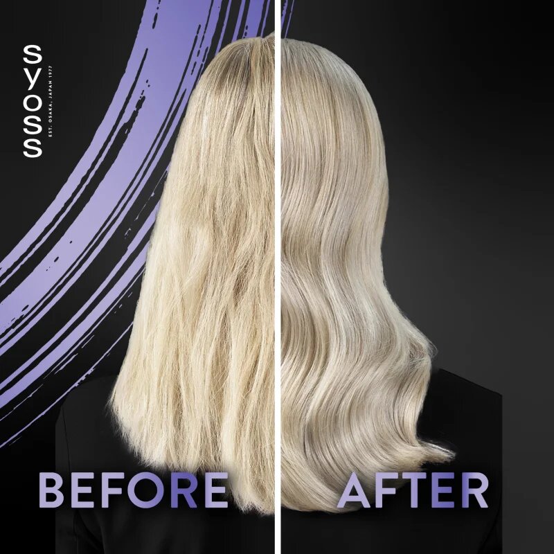 Syoss Intense Blonde fialový šampon pro blond a šedivé vlasy 440 ml