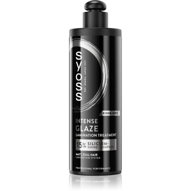 Syoss Intense Glaze Lamination Treatment intenzivní péče pro lesk a hebkost vlasů 200 ml