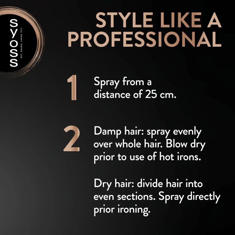 Syoss Keratin Heat ochranný sprej pro tepelnou úpravu vlasů 200 ml