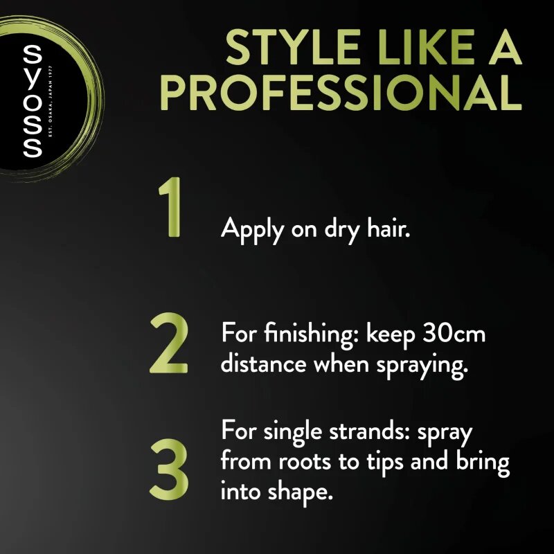 Syoss Strong Hold Hairspray silně tužicí lak na vlasy 3 v 1 300 ml