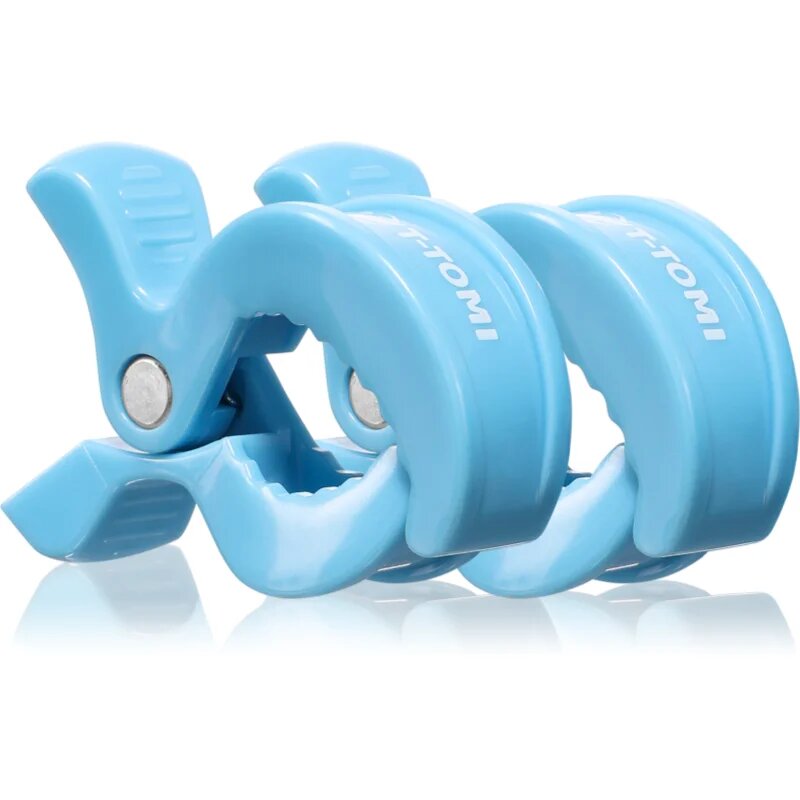 T-Tomi Clip klip na kočárek Pastel blue 2 ks