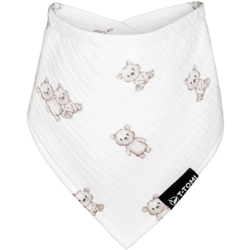 T-Tomi Muslin Bib Teddy bryndák 30 x 45 cm 1 ks