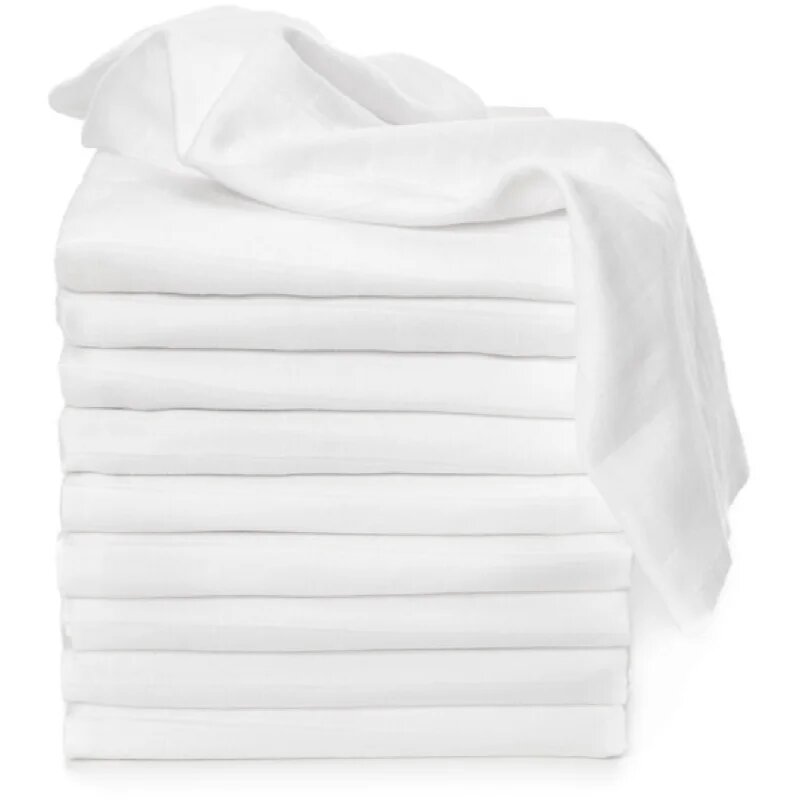 T-Tomi TETRA Cloth Diapers HIGH QUALITY White látkové pleny White 70x70 cm 10 ks