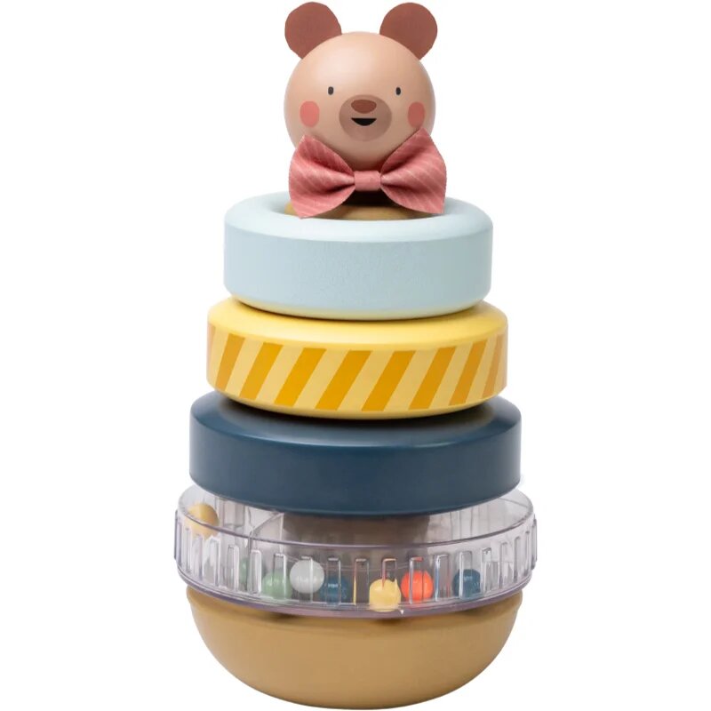 Taf Toys Pyramida Bear skládací věž 9m+ 1 ks