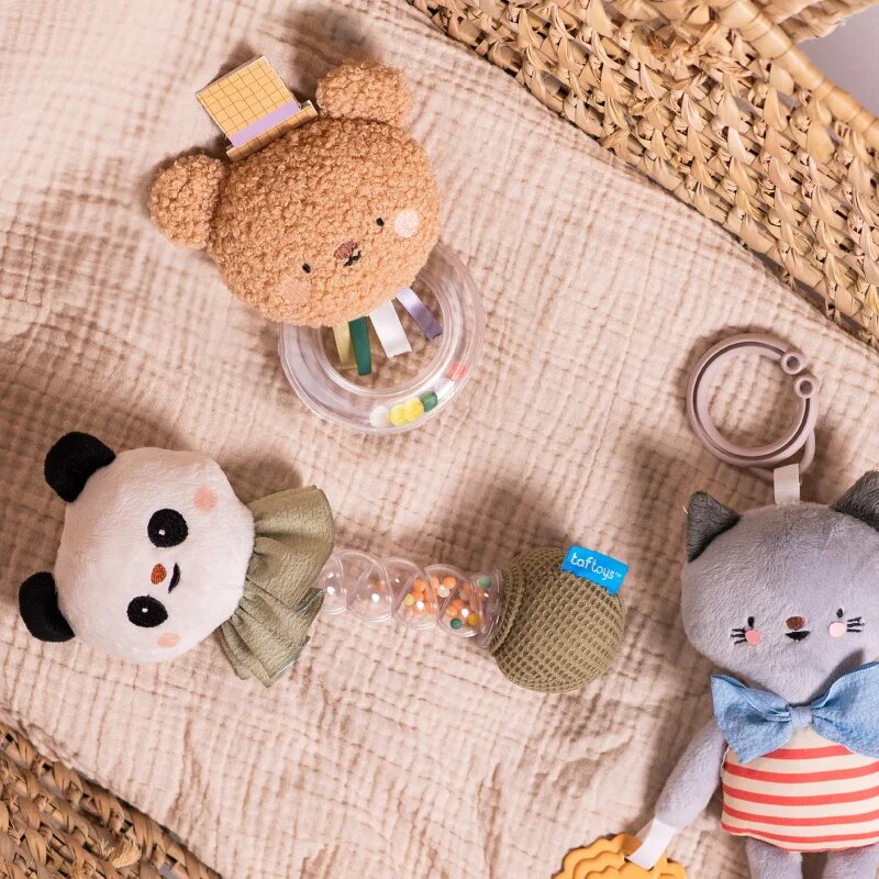 Taf Toys Rainstick Rattle Panda chrastítko 1 ks