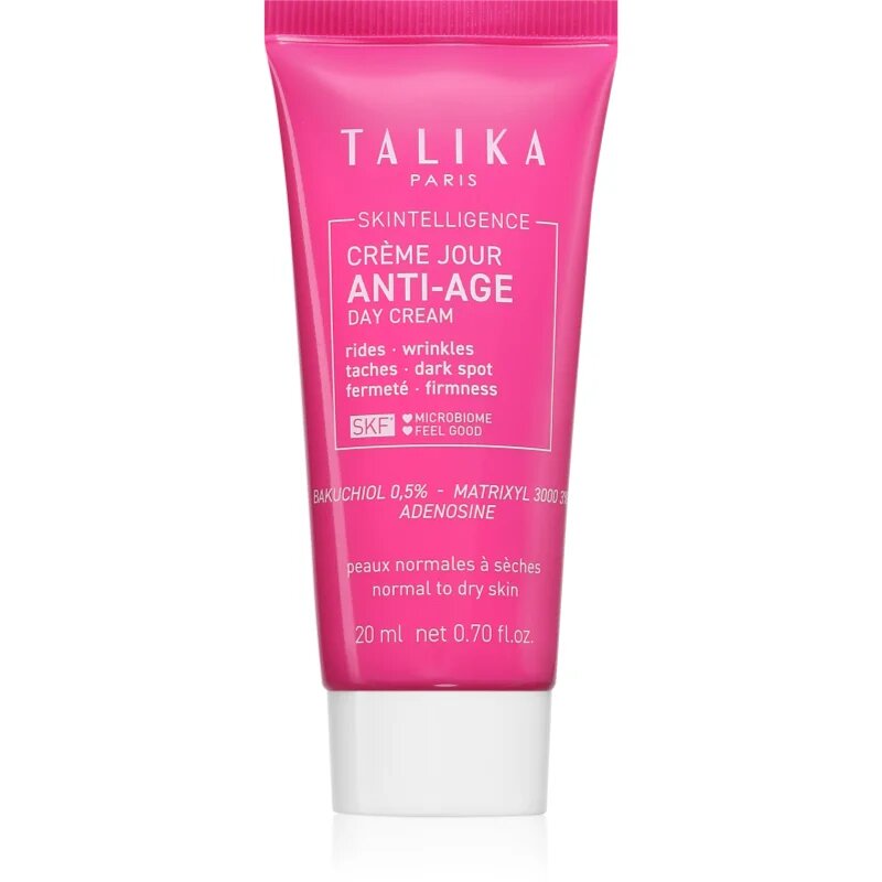 Talika Skintelligence Anti-Age Regenerating Day Cream protivráskový denní krém pro normální a suchou pleť 20 ml