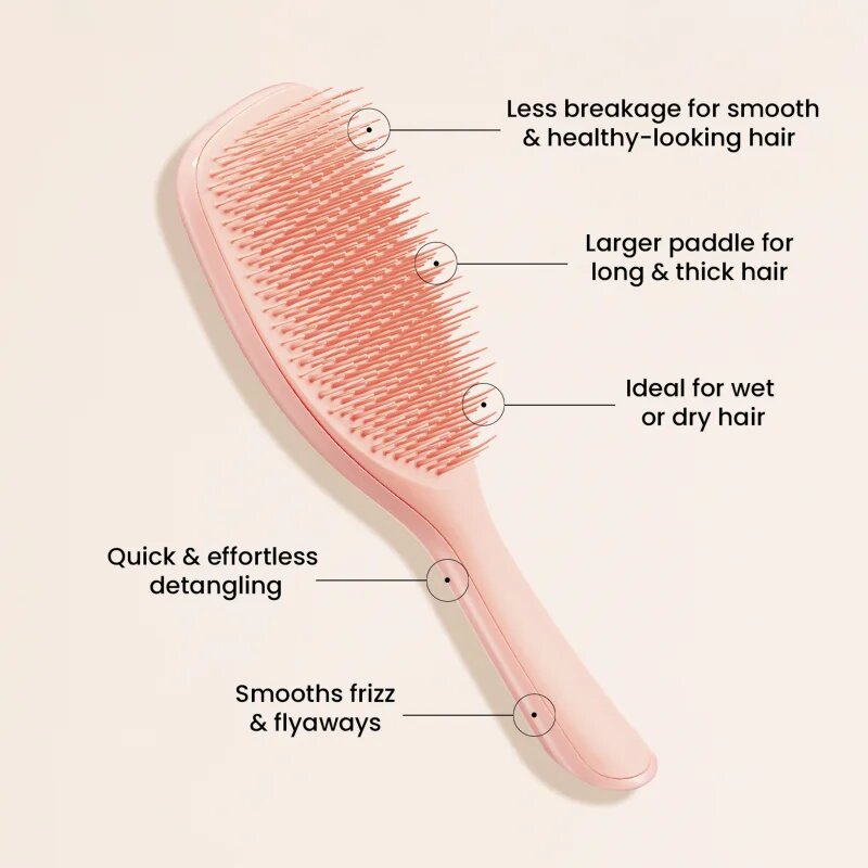 Tangle Teezer Large Ultimate Detangler Peachy Glow kartáč na vlasy 1 ks