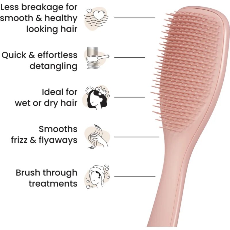 Tangle Teezer The Ultimate Detangler kartáč na mokré vlasy Summer Rose 1 ks