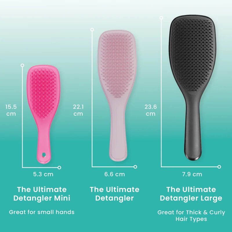 Tangle Teezer The Ultimate Detangler Mini plochý kartáč pro všechny typy vlasů Runway Pink 1 ks