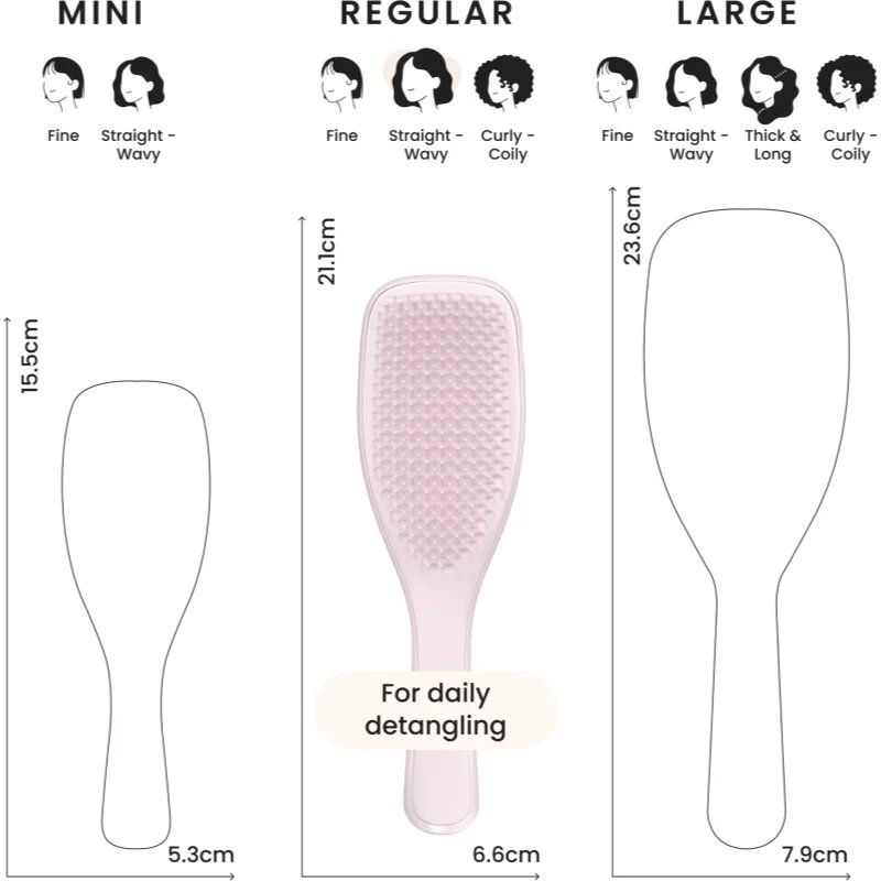 Tangle Teezer The Ultimate kartáč na vlasy Pink Frost 1 ks