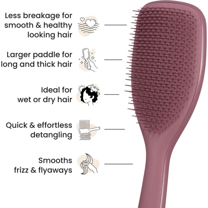Tangle Teezer The Ultimate kartáč na vlasy velikost L Pink Velvet 1 ks