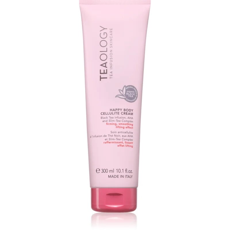 Teaology Happy Body Cellulite Cream intenzivní péče na pokožku s celulitidou 300 ml