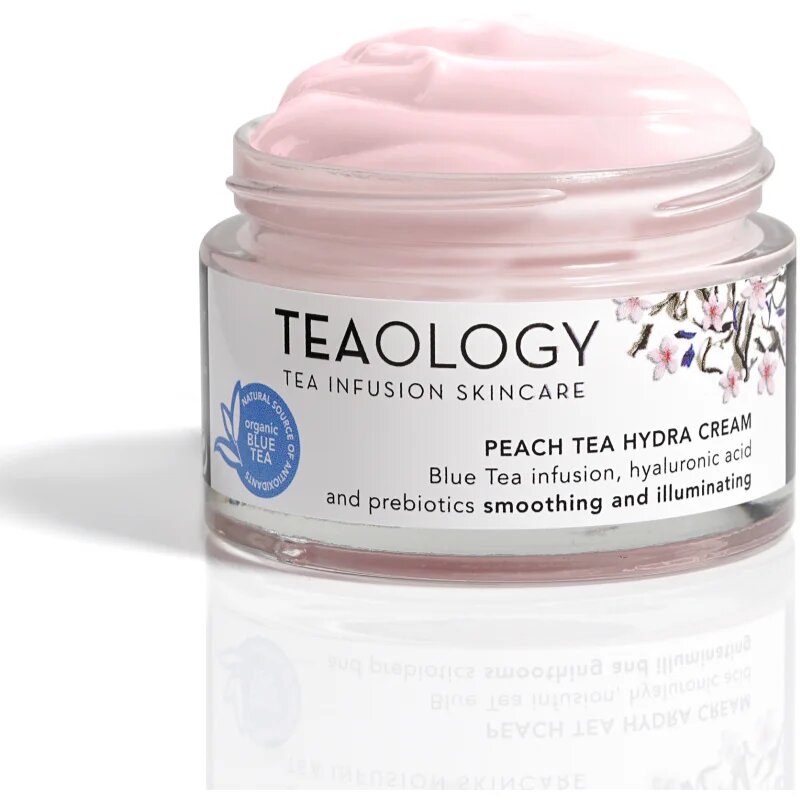 Teaology Hydrating Peach Tea Hydra Cream rozjasňující hydratační krém 50 ml