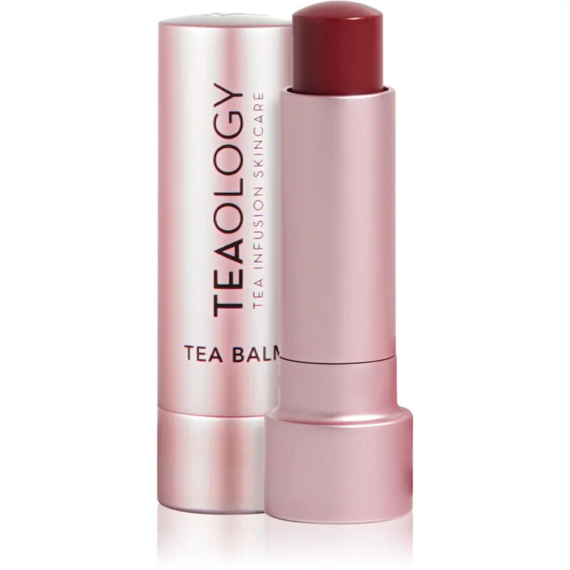 Teaology Tea Balm hydratační balzám na rty v tyčince s kyselinou hyaluronovou odstín Berry Tea 4 g