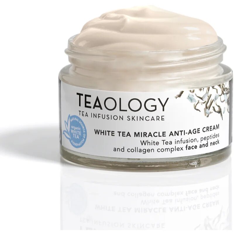 Teaology White Tea Miracle Anti-Age Cream hydratační krém proti stárnutí 50 ml