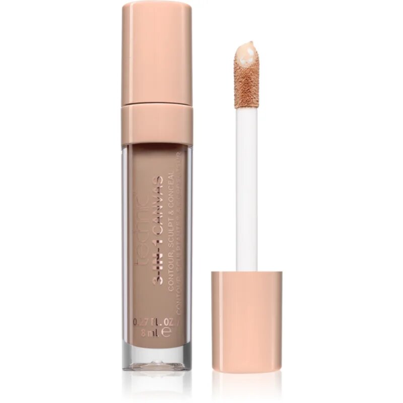 Technic Cosmetics 3-In-1 Canvas dlouhotrvající korektor odstín Ivory 8 ml