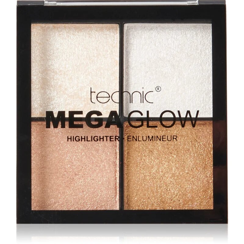 Technic Cosmetics Mega Glow paleta rozjasňovačů 10 g