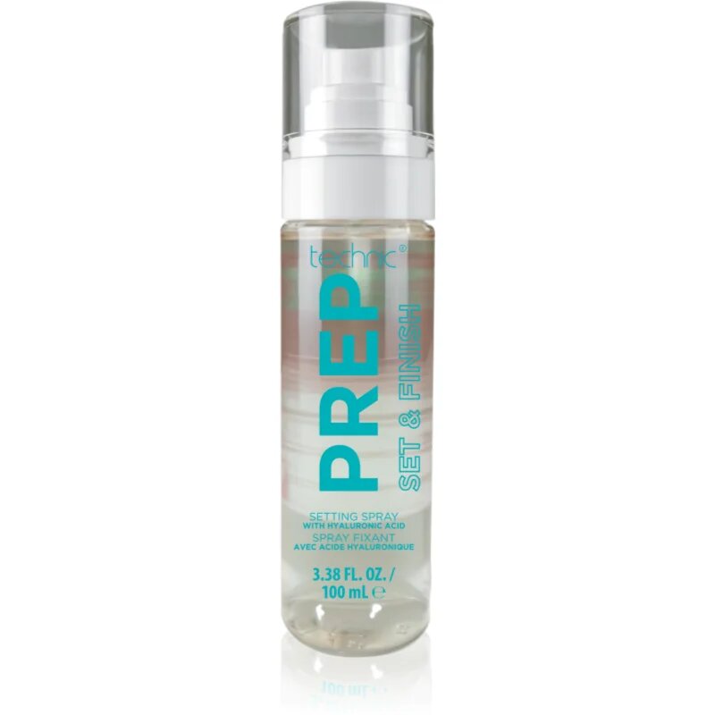 Technic Cosmetics Prep Set & Finish fixační sprej s hydratačním účinkem 100 ml